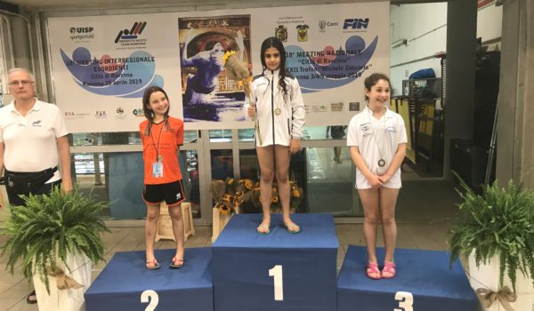 Nuoto Esordienti: 3 medaglie a Ravenna