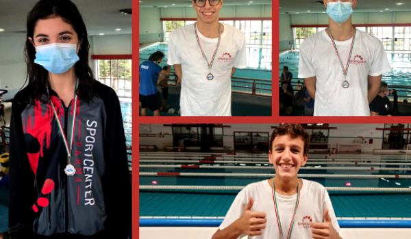 Sport Center Polisportiva: 12 medaglie all’VIII Trofeo di Reggio Emilia di nuoto