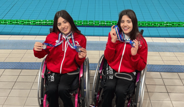 Nuoto Paralimpico: Miglior prestazione per Ines e Inna Parvoulet ai VII Campionati Italiani Assoluti in Vasca Corta FINP